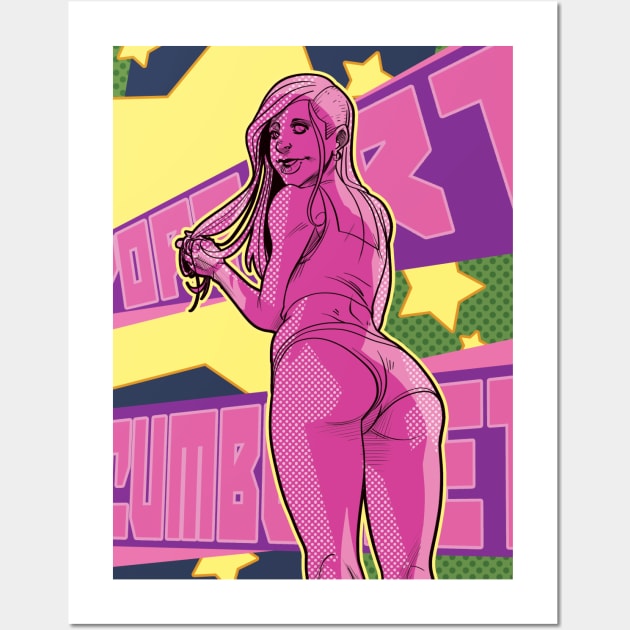 Bubblegum Pinup Wall Art by butu_deadhead